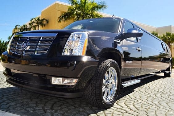 Phoenix Black Escalade Limo