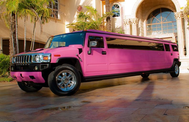 Phoenix Pink Hummer Limo